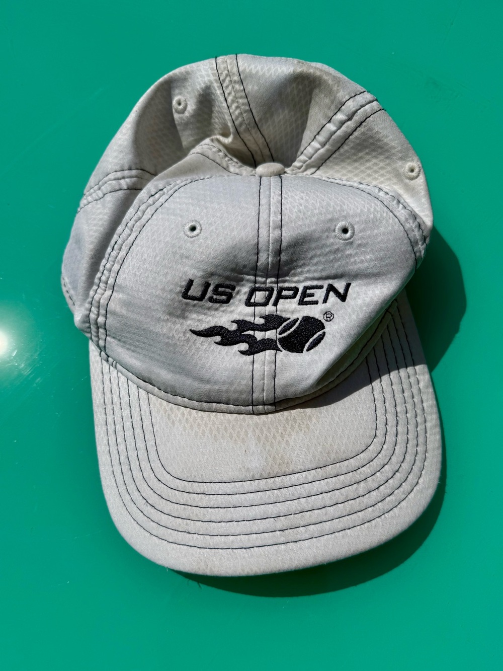 Under Armour Women's Gray and White US‎ Open Adjustable Sport Cap